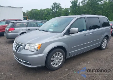 2015 Chrysler Town & Country Touring из США, поврежденный, VIN 2C4RC1BG9FR525541